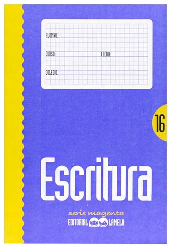 [1135556] LAMELA - Cartilla Escrituracolor Nº 16 4 mm con pauta Cuadrovia (Ref.L31016)