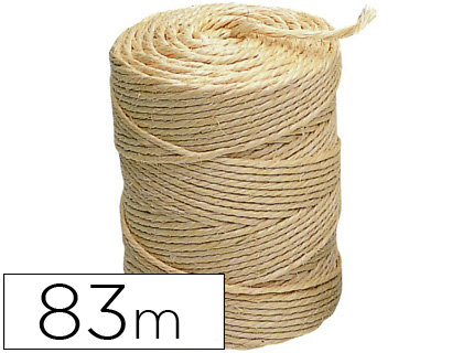 [2059430] LIDERPAPEL - CUERDA SISAL 3 CABOS ROLLO 1/2 KG (Ref.CU01)