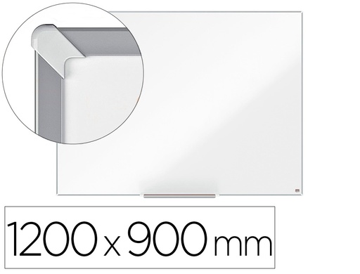 [2159843] NOBO - Pizarra blanca nano clean ip pro lacada magnetica 1200x900 mm (Ref. 1915403)