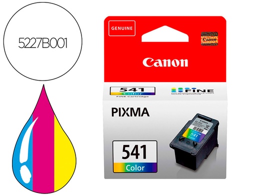 [2153673] CANON - Cartuchos ORIGINALES Inyección De Tinta CL-541 Tricolor Blister (Ref.5227B005)