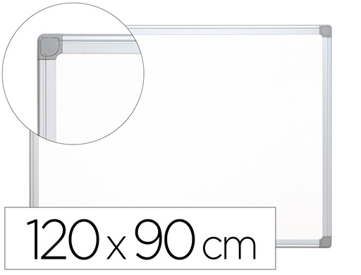 [2026364] Q-CONNECT - PIZARRA BLANCA MELAMINA MARCO DE ALUMINIO 120X90 CM (Ref.KF37016)
