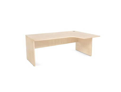 [2078214] ROCADA - MESA SERIE WORK 180X120 CM DERECHA ACABADO AA01 HAYA/HAYA (Ref.2052AA01)