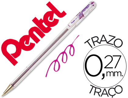[2021638] PENTEL - BOLIGRAFO VIOLETA (Ref.BK-77 V)