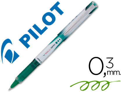 [2028452] PILOT - ROTULADOR ROLLER V-BALL GRIP VERDE 05 MM (Ref.BLGP-VB05 VE)