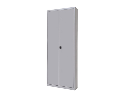 [2150662] ROCADA - ARMARIO STORE METALICO CON NIVELADORES EN PLANCHA DE ACERO CON 2 PUERTAS BATIENTES METALICAS Y CERRADURA COLOR (Ref.1602AC00)