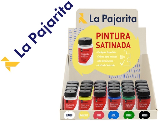 [9158841] LA PAJARITA - Expositor sobremesa pintura satinada (Ref. 090911)