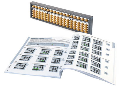 [9068560] MINILAND - Juego guia soroban abaco japones 17 columnas (Ref. 95084)