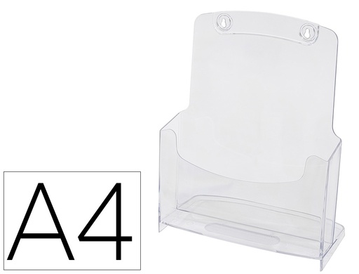 [2039944] Q-CONNECT - EXPOSITOR SOBREMESA METACRILATO TAMAÑO A4 5753 (Ref.KF04185)