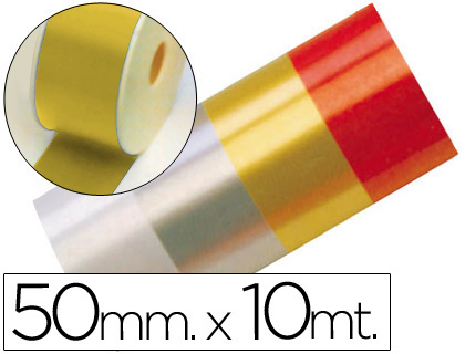 [2017995] CINTA FANTASIA 10 MT X 50 MM ORO (Ref.2410-15)