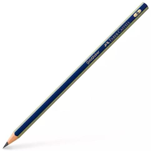 [9940087] FABER CASTELL - LAPIZ de GRAFITO FABER-CASTELL GOLDFABER-CASTELL 1221 - B (Ref.112501)