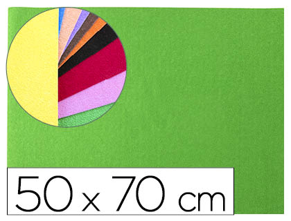 [2075133] LIDERPAPEL - GOMA EVA 50X70CM 60G/M2 ESPESOR 2MM TEXTURA TOALLA VERDE (Ref.GE16)