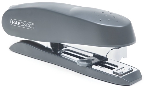 [9154340] RAPESCO - Grapadora spinna metalica capacidad 50 hojas usa grapas 24/6 y 26/6 color gris (Ref. R71726B3)