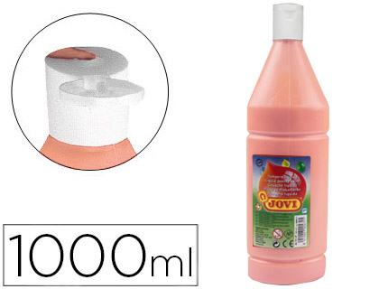 [2073883] JOVI - TEMPERA LIQUIDA ESCOLAR 1000 ML CARNE (Ref.51109)