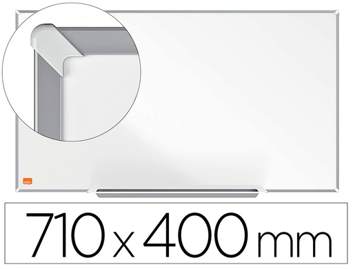 [2159853] NOBO - Pizarra blanca ip pro 32\" lacada magnetica 710x400 mm (Ref. 1915253)