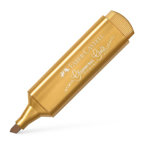 [9933911] FABER CASTELL - MARCADOR FLUOR FABER-CASTELL TEXTLINER 1546 METALICO ORO (Ref.154650)