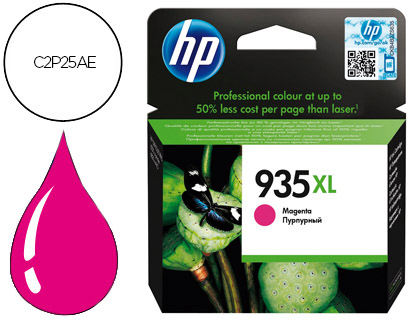[2078033] HP ( HEWLETT PACKARD ) - Cartuchos ORIGINALES Inyección De Tinta 935XL OJP 6230 / 6830 MAGENTA -825 PAG- (Ref.C2P25AE)