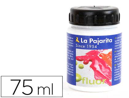 [2072378] LA PAJARITA - PINTURA ACRILICA F-00 BLANCO FLUORESCENTE 75ML (Ref.1489/16)