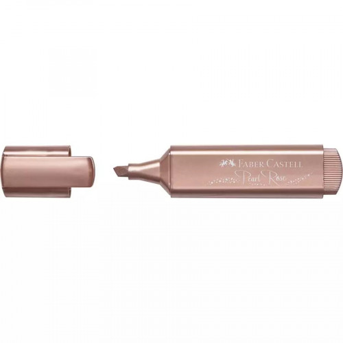 [9933909] FABER CASTELL - MARCADOR FLUOR FABER-CASTELL TEXTLINER 1546 METALICO ORO ROSA (Ref.154626)
