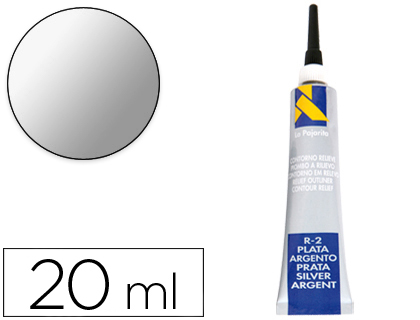 [2053882] LA PAJARITA - CONTORNO RELIEVE PLATA R-2 (Ref.146364)