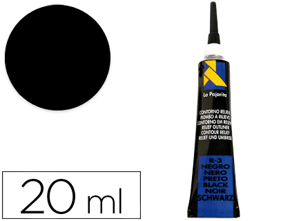 [2053881] LA PAJARITA - CONTORNO RELIEVE NEGRO R-3 (Ref.146164)