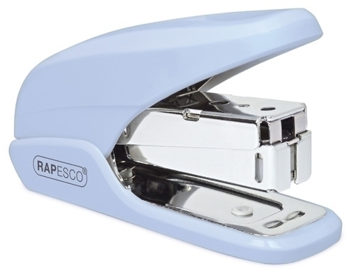 [9154325] RAPESCO - Grapadora x5 mini capacidad 20 hojas usa grapas 24/6 y 26/6 color azul (Ref. 1338)