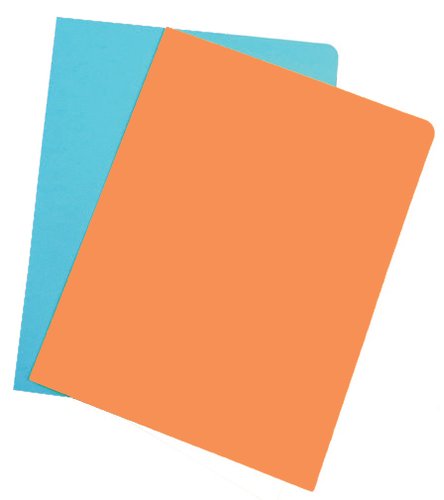 [1949563] ELBA - Pack 50 SUBCARPETAS FORMATO FOLIO 185 GRAMOS AZUL SEMI INTENSO (Ref.400040674)