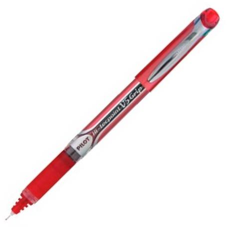 [1102627] PILOT - Roller V5 GRIP Rojo Trazo 0,3mm Tinta Liquida NV5GR (Ref.BXGPN-V5-R / NV5GR)