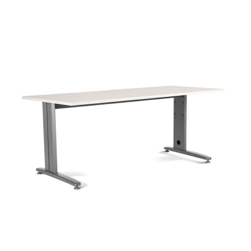 [1942317] ROCADA - Mesa Rectangular Metal Aluminio-Blanco 200X80 (Ref.2004AC04)