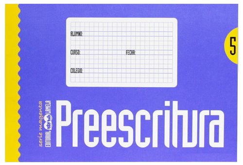 [1135740] LAMELA - Cuadernillo Preescritura Nº 5 Cuadrovía 8 mm (Ref.L35005)