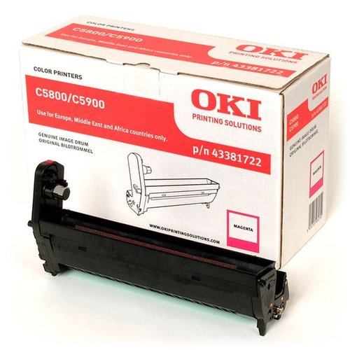 [9049835] OKI - Tambor Magenta 20.000 pág. Para 5550MFP/C5800/C5900 (Ref.43381722)
