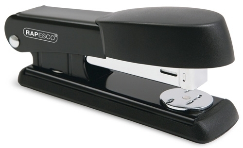 [9154334] RAPESCO - Grapadora Bowfin negra. 25 Hojas de Capacidad. Usa Grapas 26 y 24/6mm. (Ref.R53500B2)