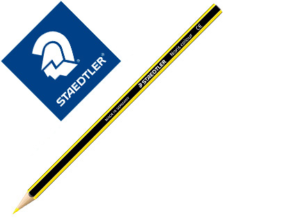 [9152315] STAEDTLER - Lapiz de color wopex ecologico amarillo claro (Ref. 185-10)