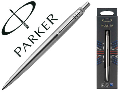 [2152092] PARKER - BOLIGRAFO JOTTER CORE ACERO CT EN BLISTER (Ref.1953205)