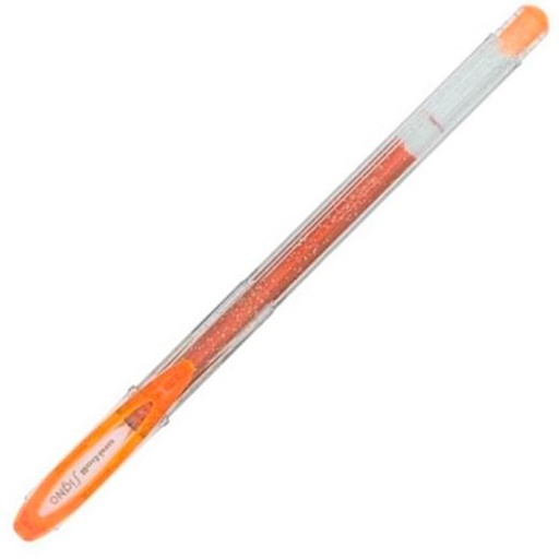 [9940839] UNI-BALL - ROLLER GEL SIGNO SPARKLING 1,0 (UM-120SP) NARANJA (Ref.788893000)