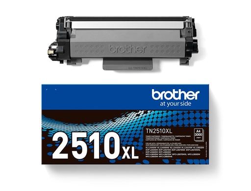 BROTHER - TONER NEGRO - 3000pg PARA HLL2400DW, HLL2445DW, DCPL2620DW, DCPL2627DWXL, DCPL2660DW, MFCL2800DW, MFCL2827DWXL, MFCL2860DW (Ref.TN2510XL)