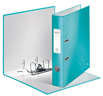 [9934270] LEITZ - ARCHIVADOR palanca WOW A4 180º 50mm TURQUESA METALIZADO (Ref.10060151)
