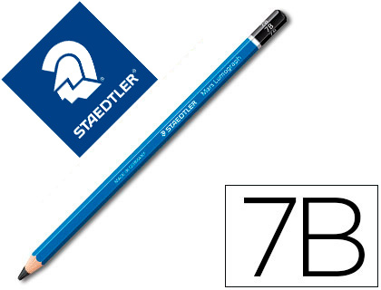 [2077489] STAEDTLER - LAPICES DE GRAFITO MARS LUMOGRAPH 100 7B UNIDAD (Ref.100-7B)