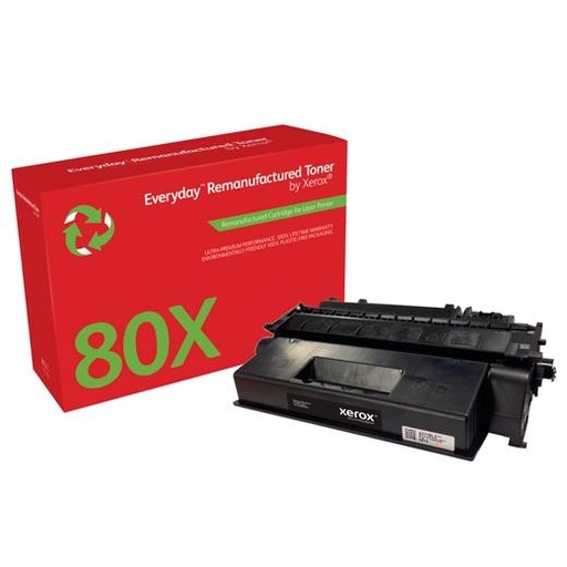 [1425387] XEROX - OFFICE - Toner Laser COMPATIBLES HP 80X (CF280X) Negro (Ref.006R03027)