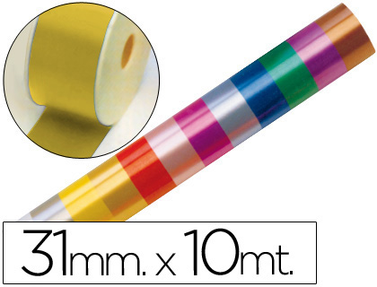[2015525] CINTA FANTASIA 10 MT X 31 MM ORO (Ref.2410-15)