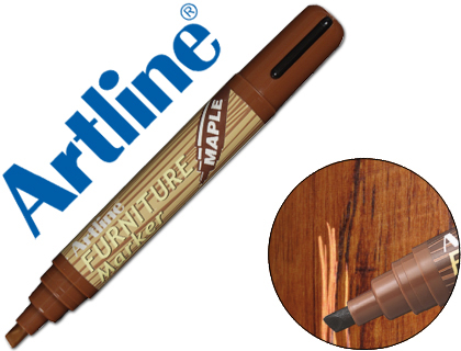 [2052322] ARTLINE - ROTULADOR MARCADOR PERMANENTE EK-95 FURNITURE MAPLE-ARCE PUNTA BISELADA 2,0-5,0 MM EN BLISTER BRICO (Ref.EK-95-MA)