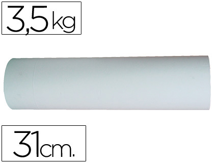 [2048830] IMPRESMA - PAPEL BLANCO BOBINA DE 3,5 KG (Ref.31 CM)