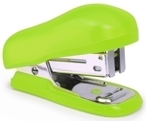 [9154326] RAPESCO - Grapadora bug mini capacidad 12 hojas usa grapas 26/6 color verde incluye caja de 1000 grapas (Ref. 1411)