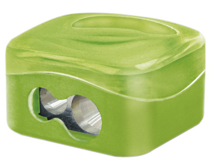 [2052827] MOR - Sacapuntas/Afilalapices METALICO 2 USOS CON DEPOSITO COLORES SURTIDOS (Ref.03560000)