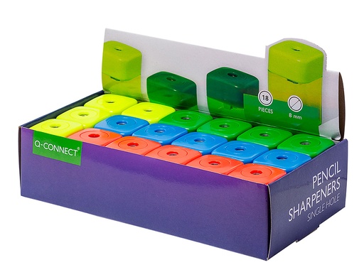 [2034221] Q-CONNECT - Sacapuntas/Afilalapices 1 USO (Ref.KF00592)