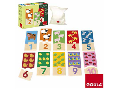 [2073881] GOULA - PUZZLE INFANTIL DUO 1-10 (Ref.53329)
