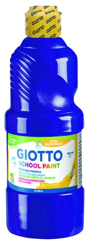 [2073602] GIOTTO - TEMPERA LIQUIDA ESCOLAR LAVABLE 500 ML VIOLETA (Ref.535319)