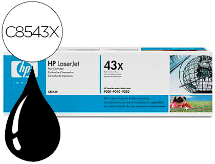 [9092743] HP ( HEWLETT PACKARD ) - Toner Laser ORIGINALES 43X NEGRO 30K (Ref.C8543X)