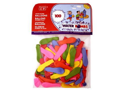 [2054710] GLOBOS DE AGUA BOLSA DE 100 (Ref.20072)