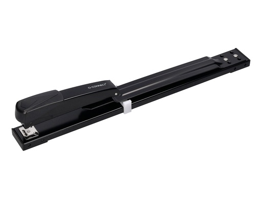 [2156136] Q-CONNECT - Grapadora kf02292 metalica brazo largo capacidad 20 hojas usa grapas 24/6 y 26/6 color negro (Ref. KF02292)