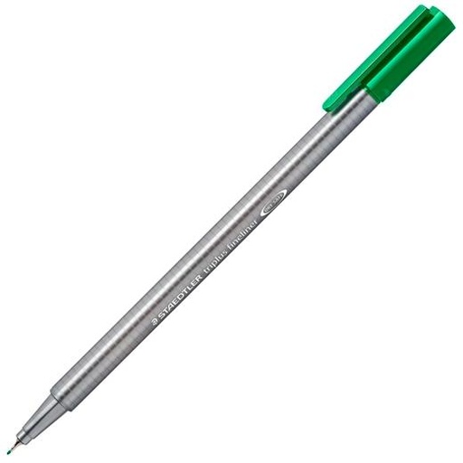 [1077909] STAEDTLER - ROTULADOR TRIPLUS FINELINER VERDE 334 (Ref.334-5)
